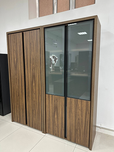 Шкаф высокий широкий Corner со стеклом COR.ST-1.2R 